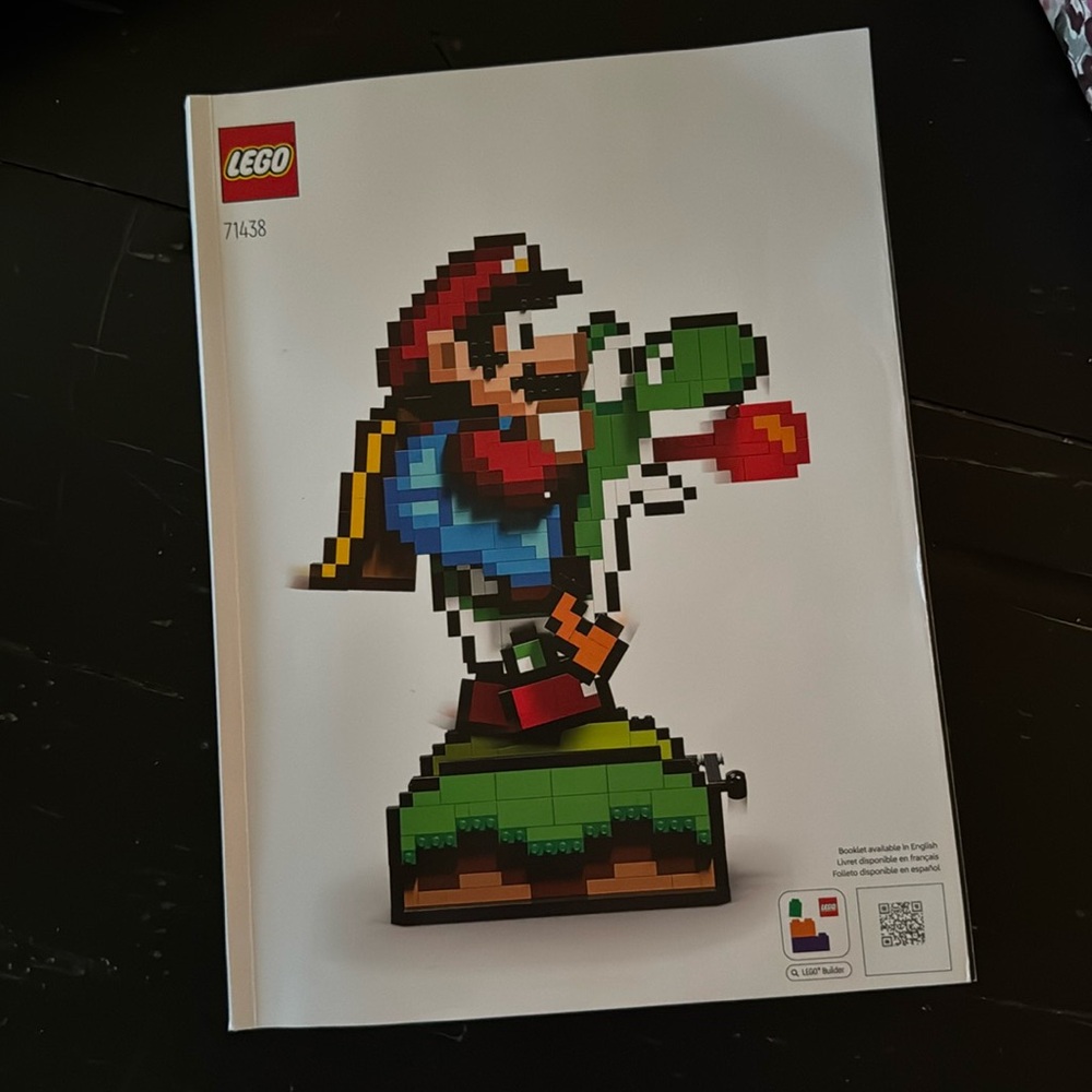 LEGO Super Mario World: Mario & Yoshi MANUAL ONLY